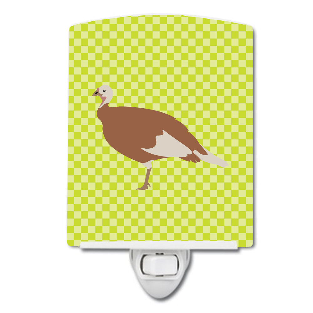 Jersey Buff Turkey Hen Green Ceramic Night Light BB7810CNL - the-store.com