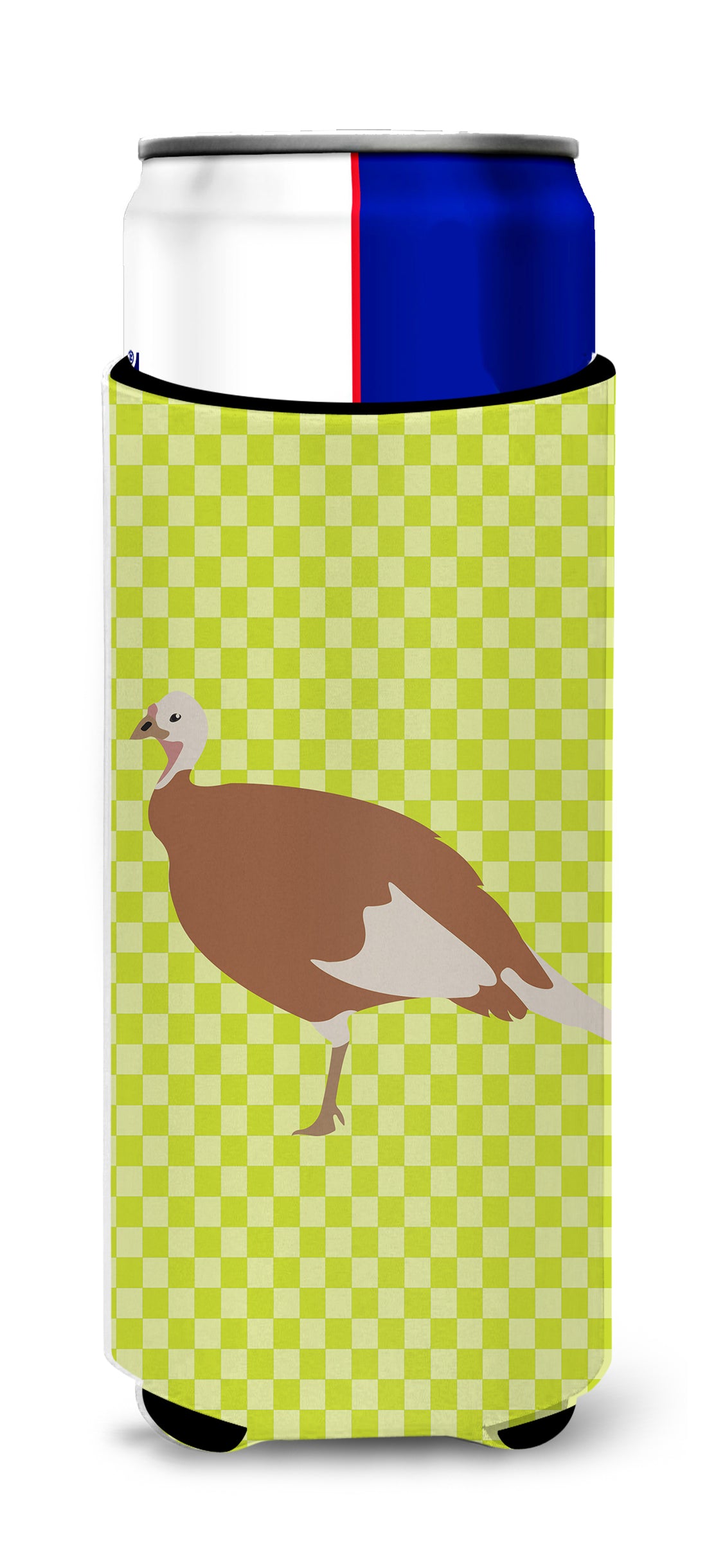 Jersey Buff Turkey Hen Green  Ultra Hugger for slim cans  the-store.com.