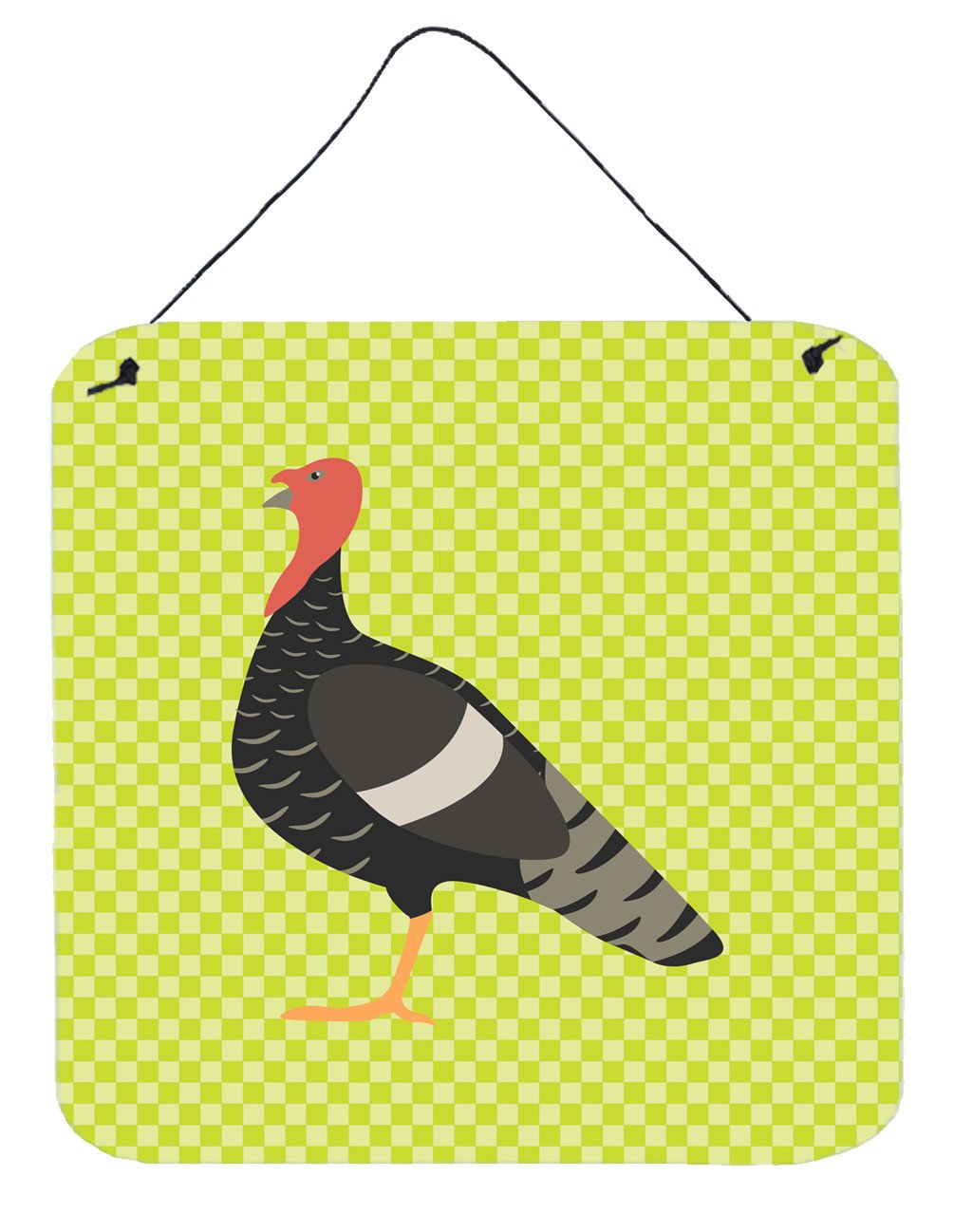 Marragansett Turkey Green Wall or Door Hanging Prints BB7813DS66 by Caroline's Treasures