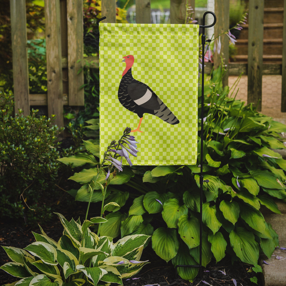 Marragansett Turkey Green Flag Garden Size  the-store.com.