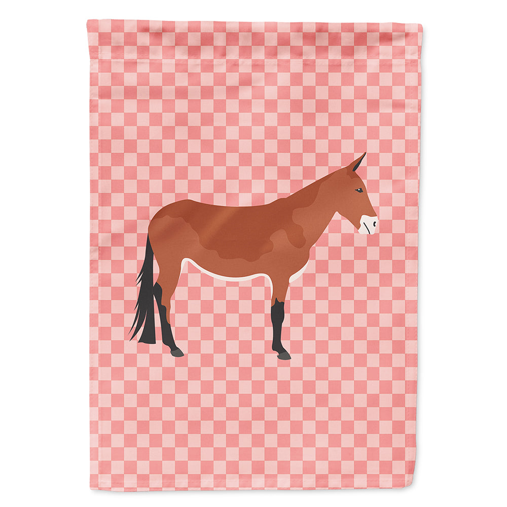 Mule Pink Check Flag Canvas House Size BB7845CHF  the-store.com.