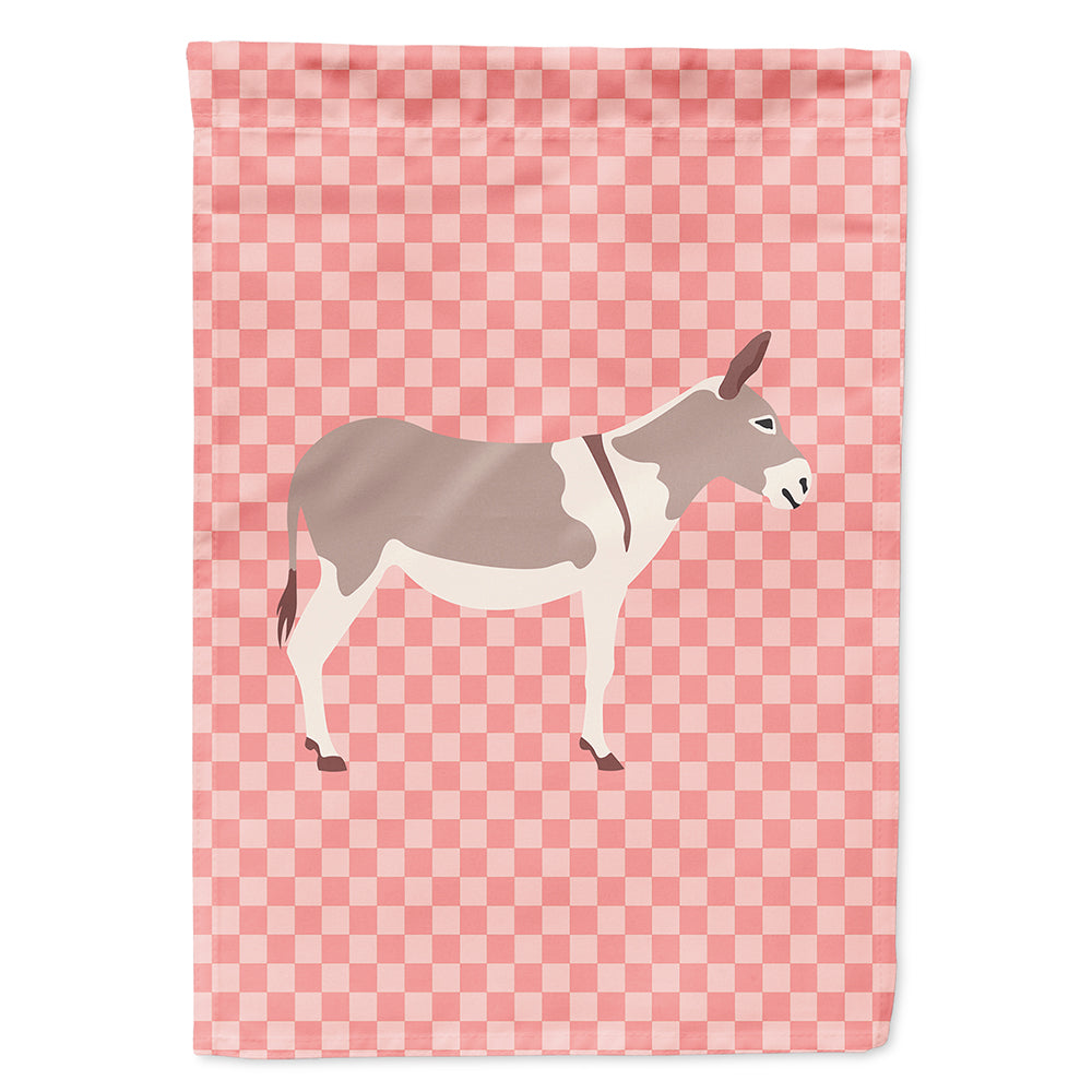 Australian Teamster Donkey Pink Check Flag Canvas House Size BB7846CHF  the-store.com.