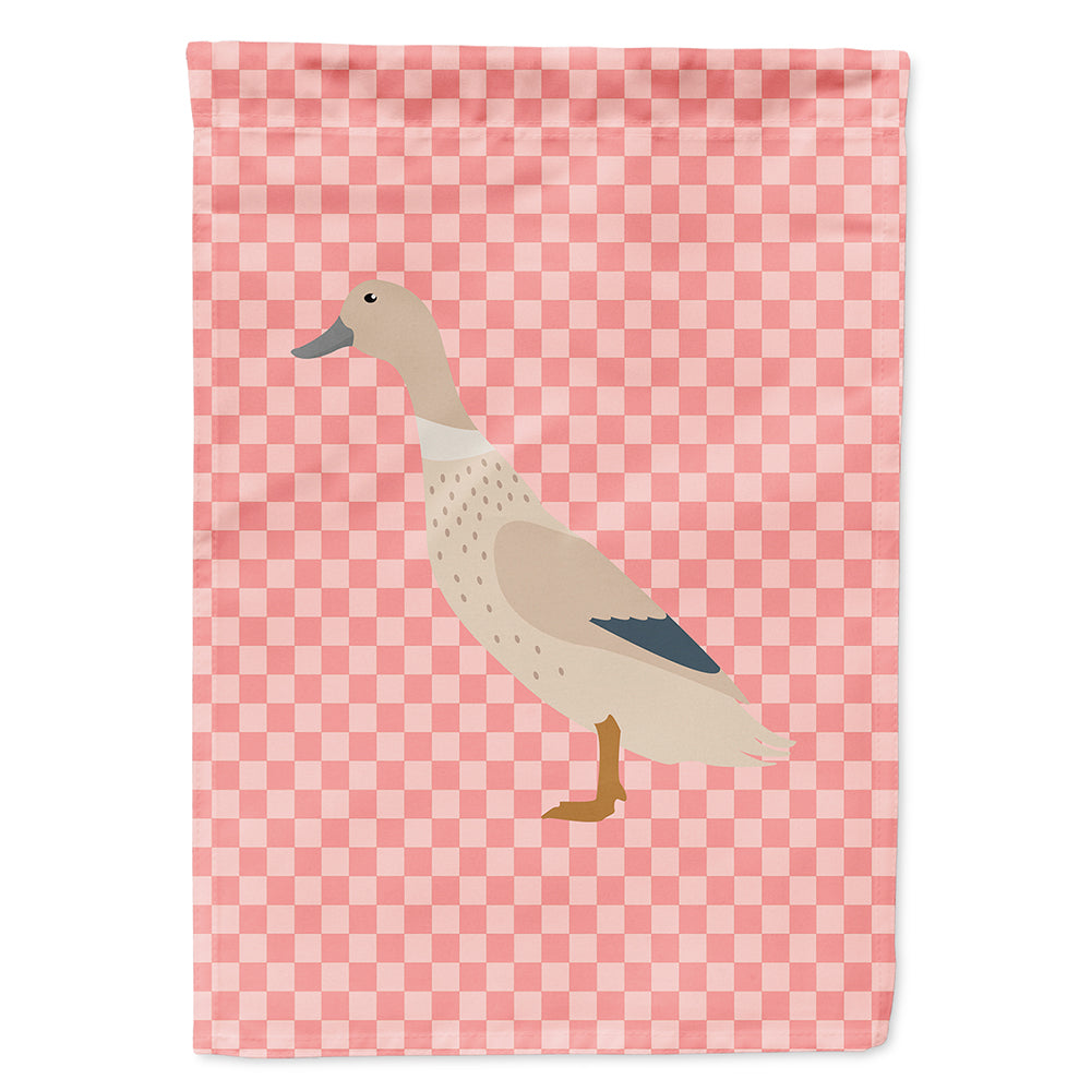 West Harlequin Duck Pink Check Flag Canvas House Size BB7858CHF  the-store.com.