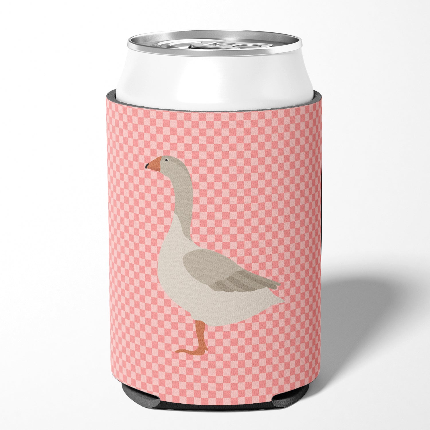 Steinbacher Goose Pink Check Can or Bottle Hugger BB7894CC  the-store.com.