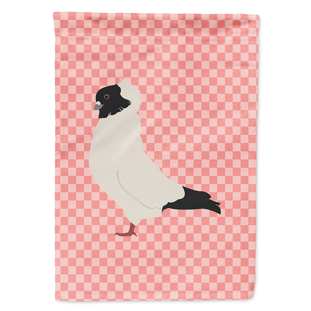 Nun Pigeon Pink Check Flag Canvas House Size BB7952CHF  the-store.com.