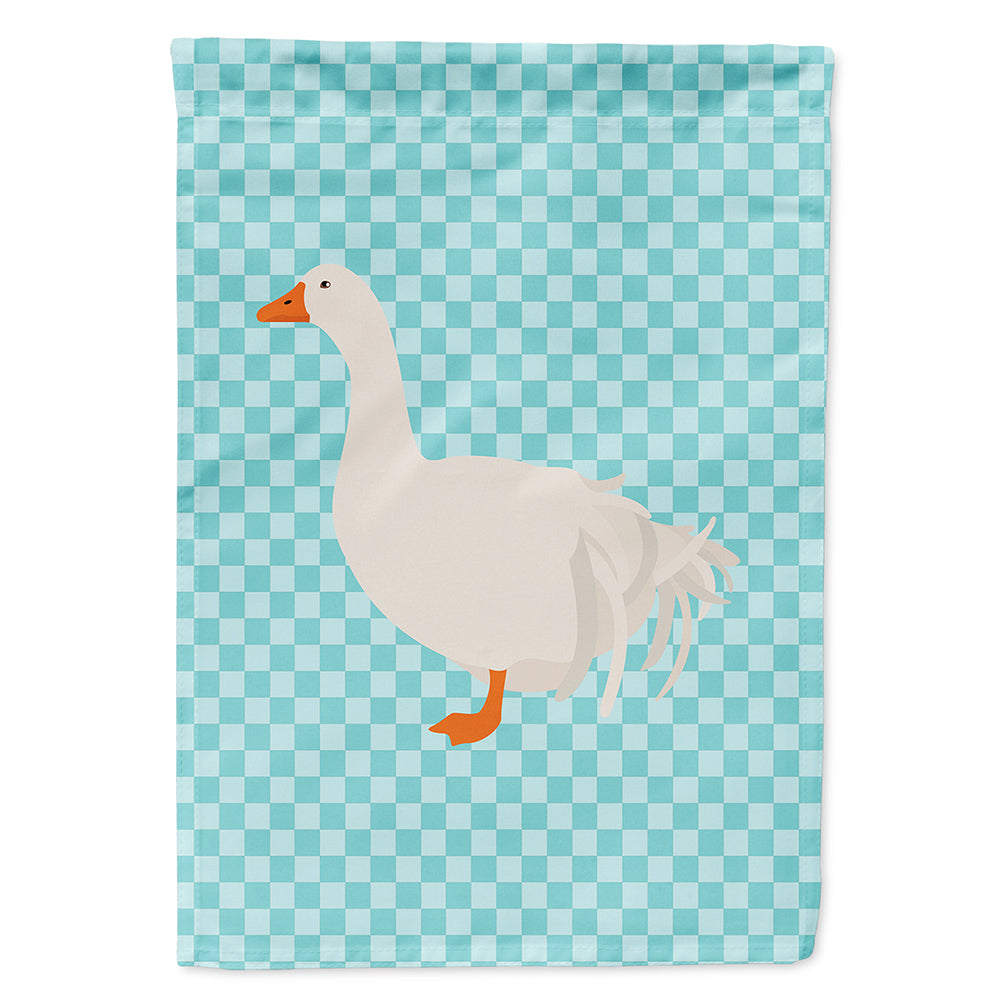 Sebastopol Goose Blue Check Flag Canvas House Size BB8076CHF  the-store.com.