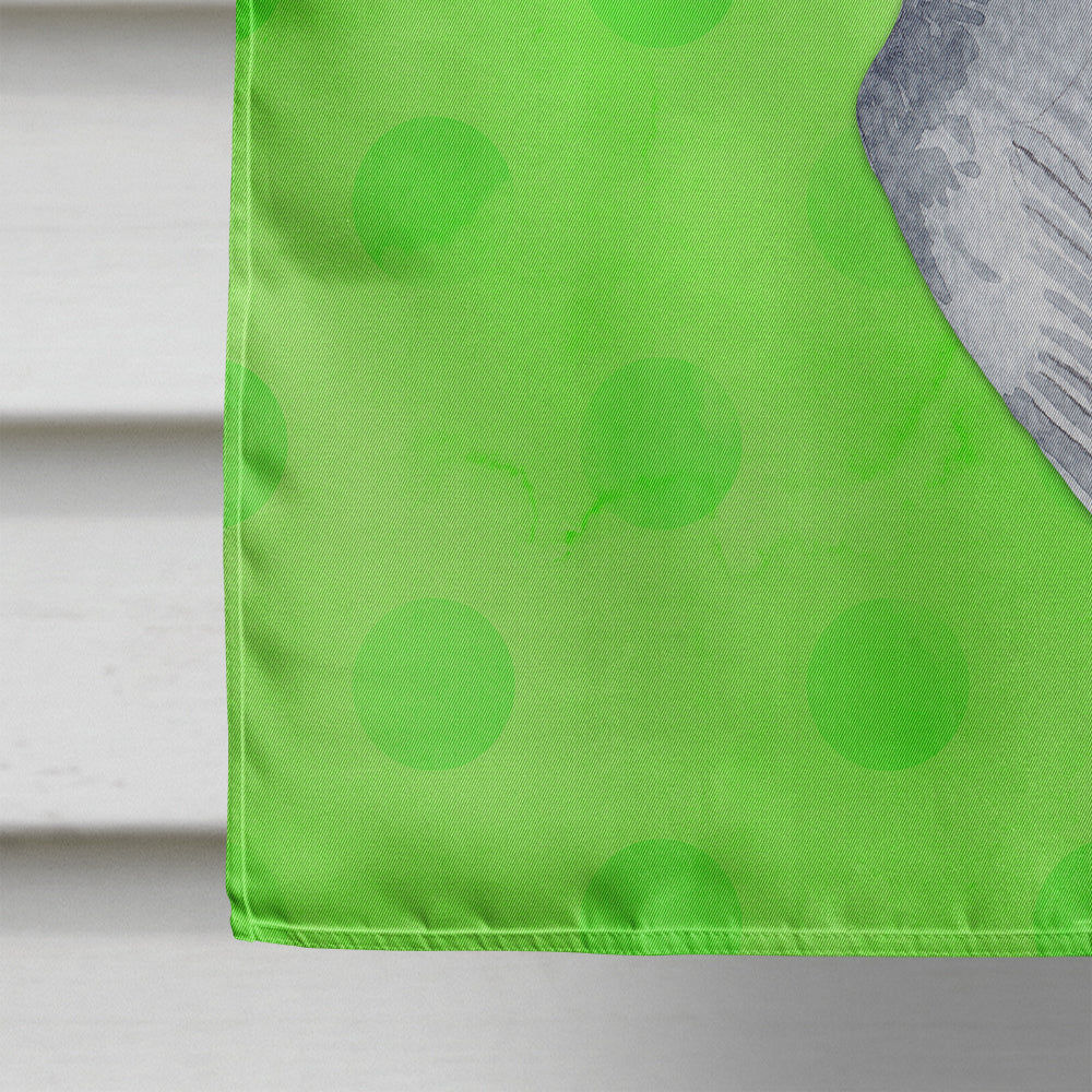 Sea Gull Green Polkadot Flag Canvas House Size BB8225CHF  the-store.com.