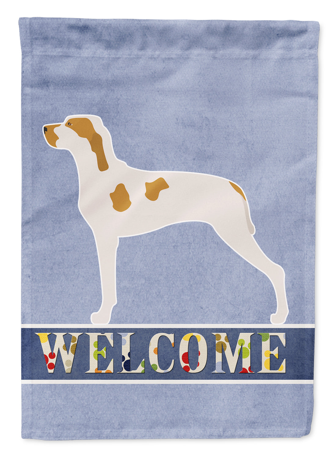 Ariege Pointer Welcome Flag Garden Size BB8272GF  the-store.com.