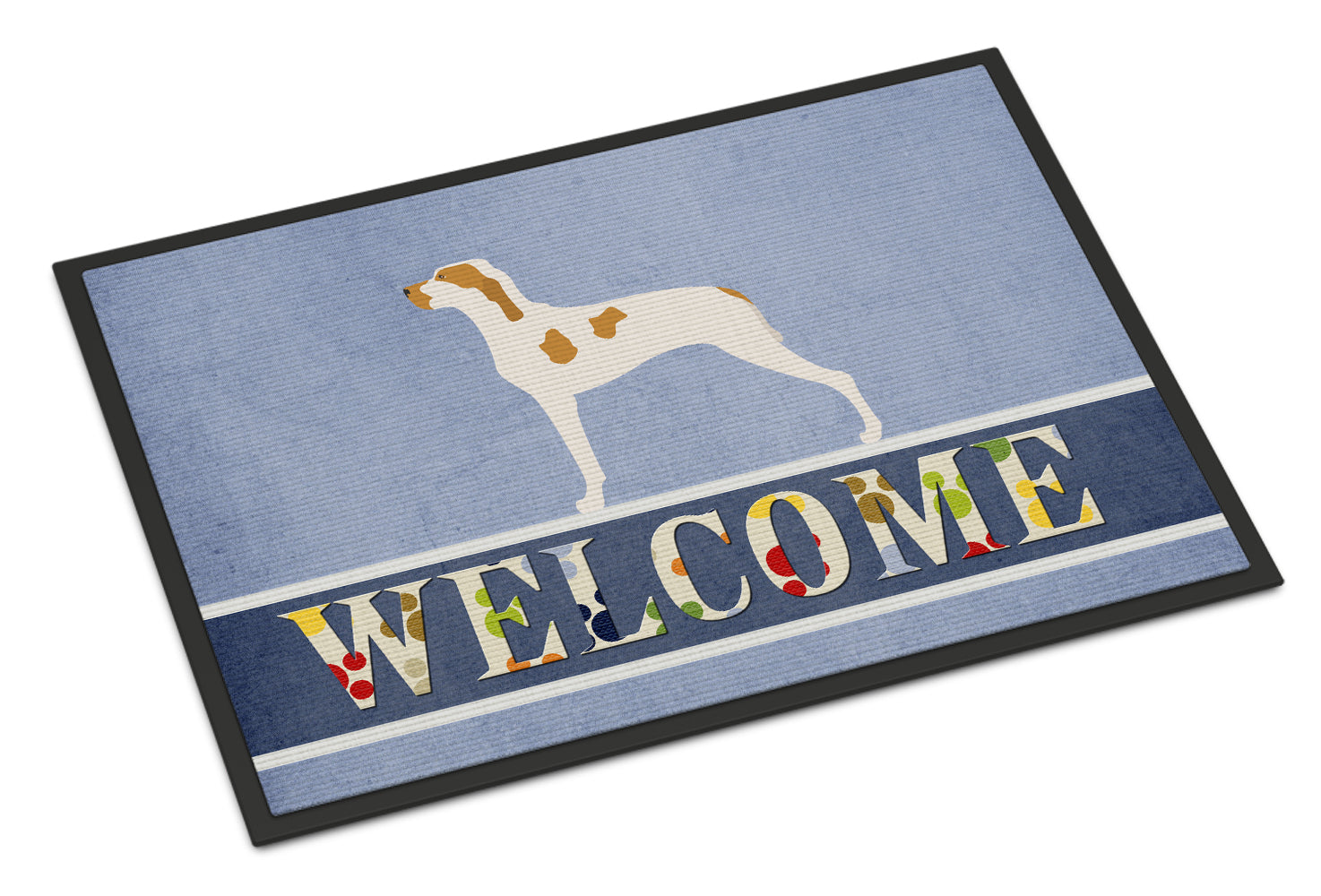 Ariege Pointer Welcome Indoor or Outdoor Mat 18x27 BB8272MAT - the-store.com