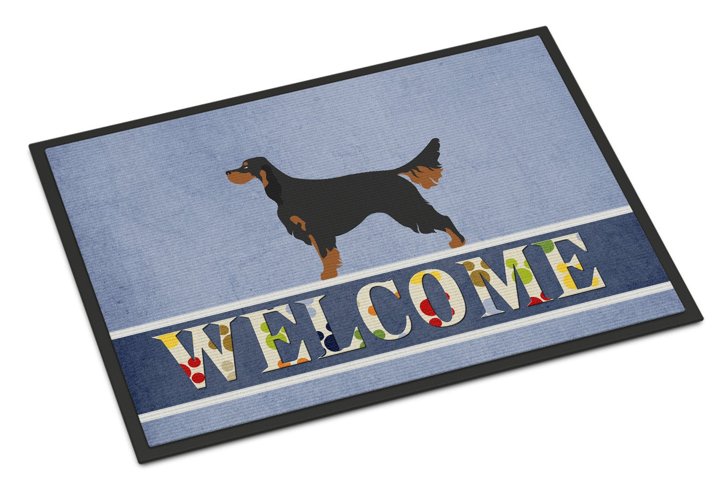 Gordon Setter Welcome Indoor or Outdoor Mat 24x36 BB8274JMAT by Caroline's Treasures