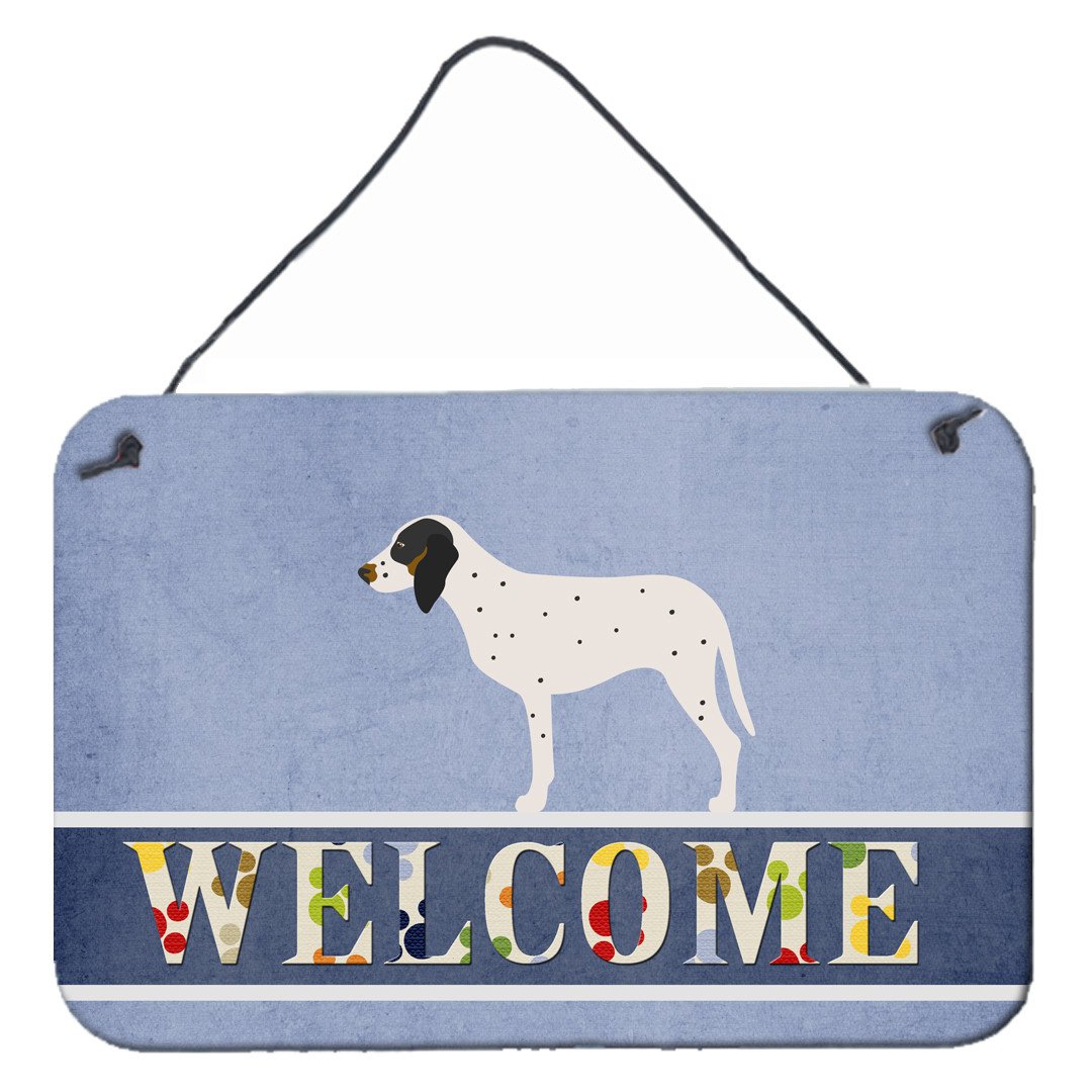 Gascon Saintongeois Welcome Wall or Door Hanging Prints BB8275DS812 by Caroline&#39;s Treasures