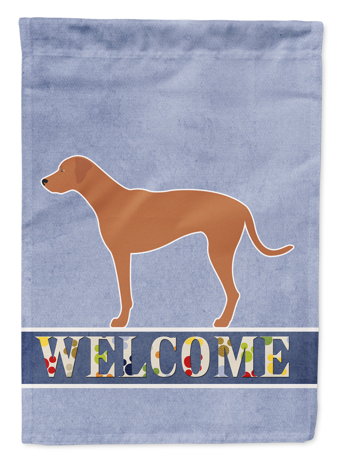 Rhodesian Ridgeback Welcome Flag Garden Size BB8277GF  the-store.com.