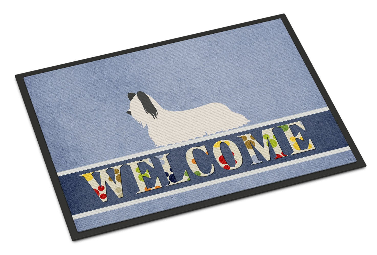 Skye Terrier Welcome Indoor or Outdoor Mat 24x36 BB8278JMAT by Caroline's Treasures