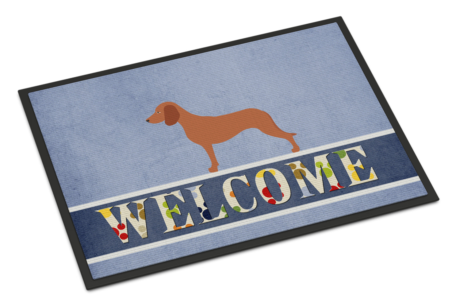 Bavarian Mountian Hound Welcome Indoor or Outdoor Mat 18x27 BB8285MAT - the-store.com