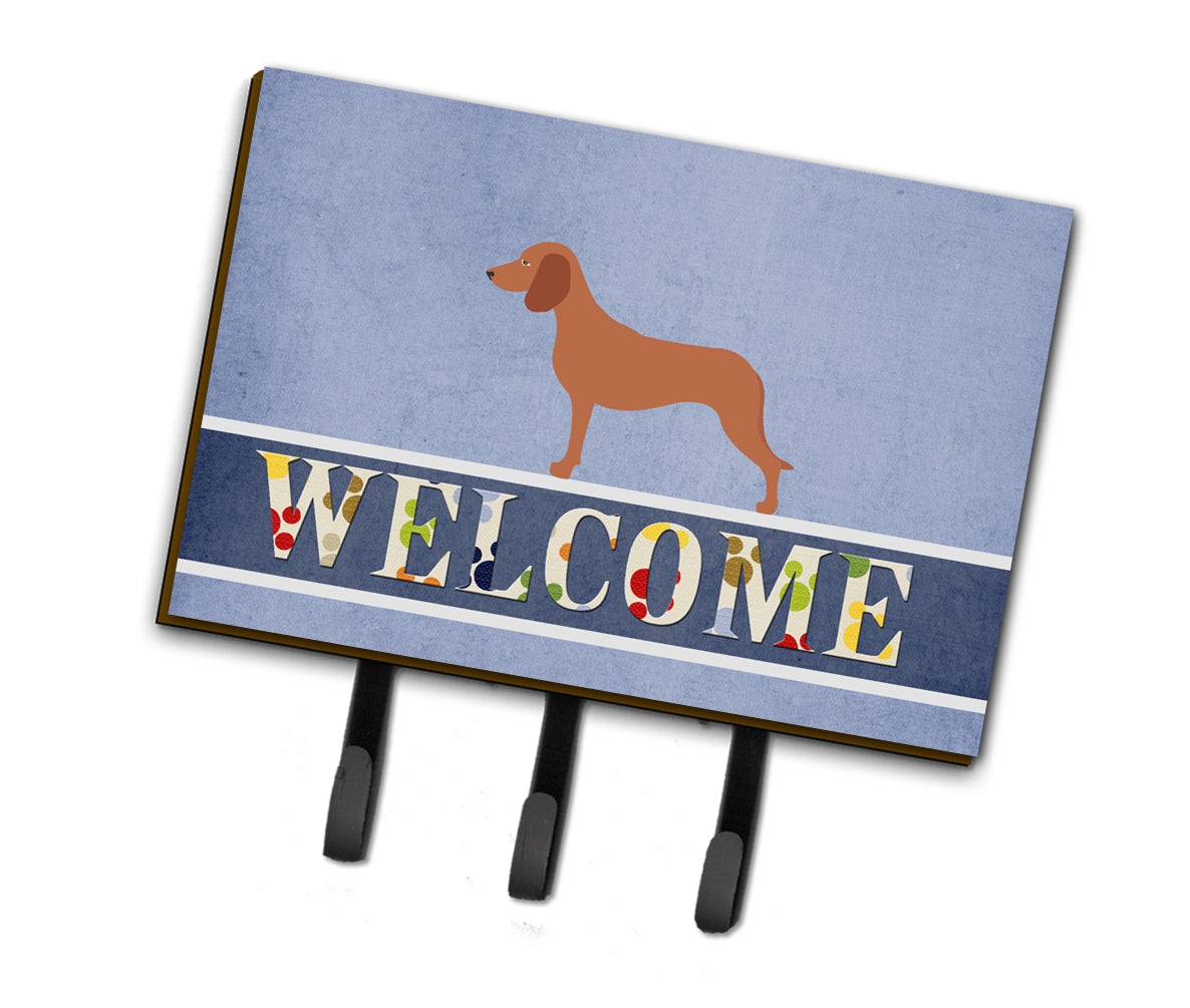 Bavarian Mountian Hound Welcome Leash or Key Holder BB8285TH68  the-store.com.