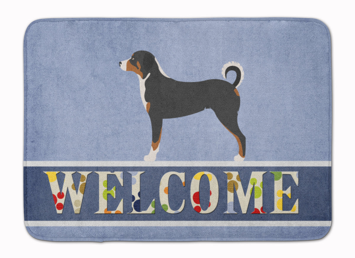 Appenzeller Sennenhund Welcome Machine Washable Memory Foam Mat BB8288RUG - the-store.com