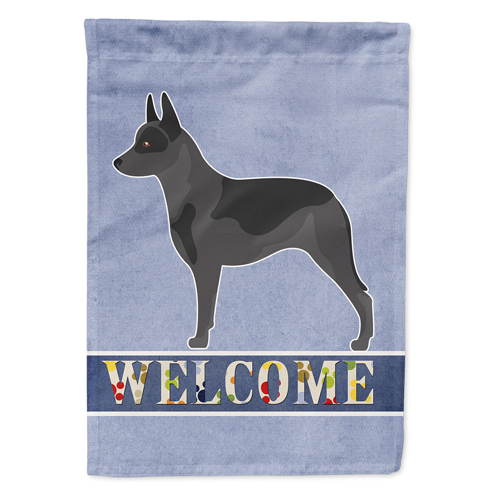 Australian Cattle Dog Welcome Flag Canvas House Size BB8289CHF  the-store.com.