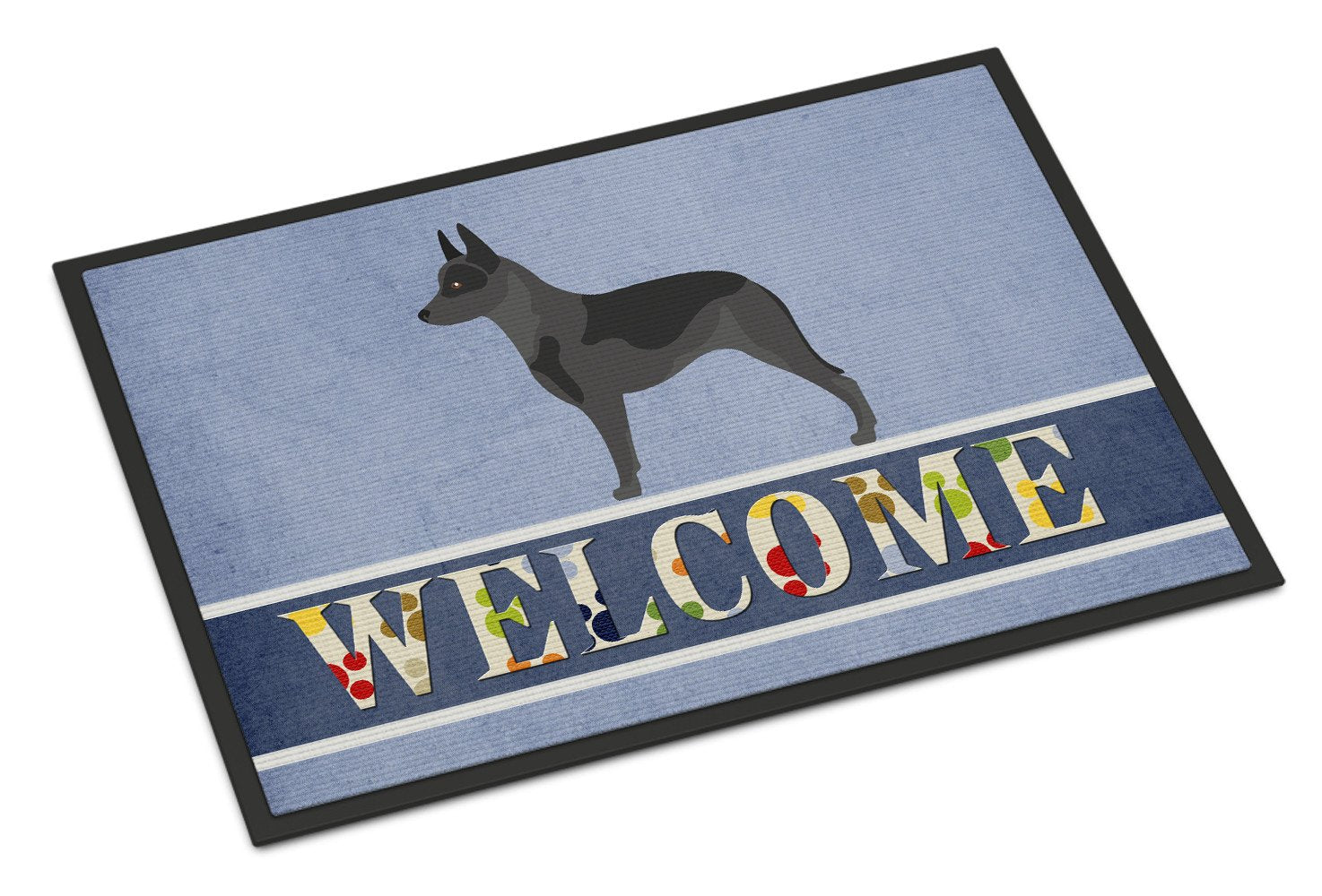 Australian Cattle Dog Welcome Indoor or Outdoor Mat 24x36 BB8289JMAT by Caroline's Treasures