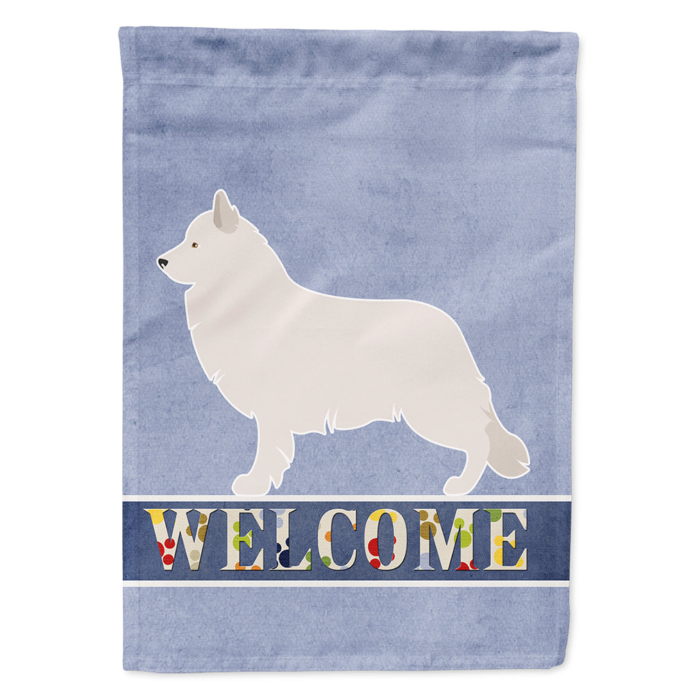 Berger Blanc Suisse Welcome Flag Canvas House Size BB8292CHF  the-store.com.