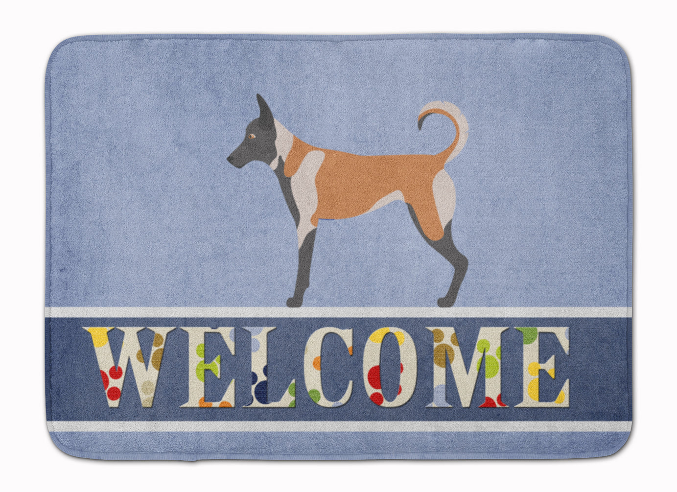 Malinois Welcome Machine Washable Memory Foam Mat BB8299RUG - the-store.com