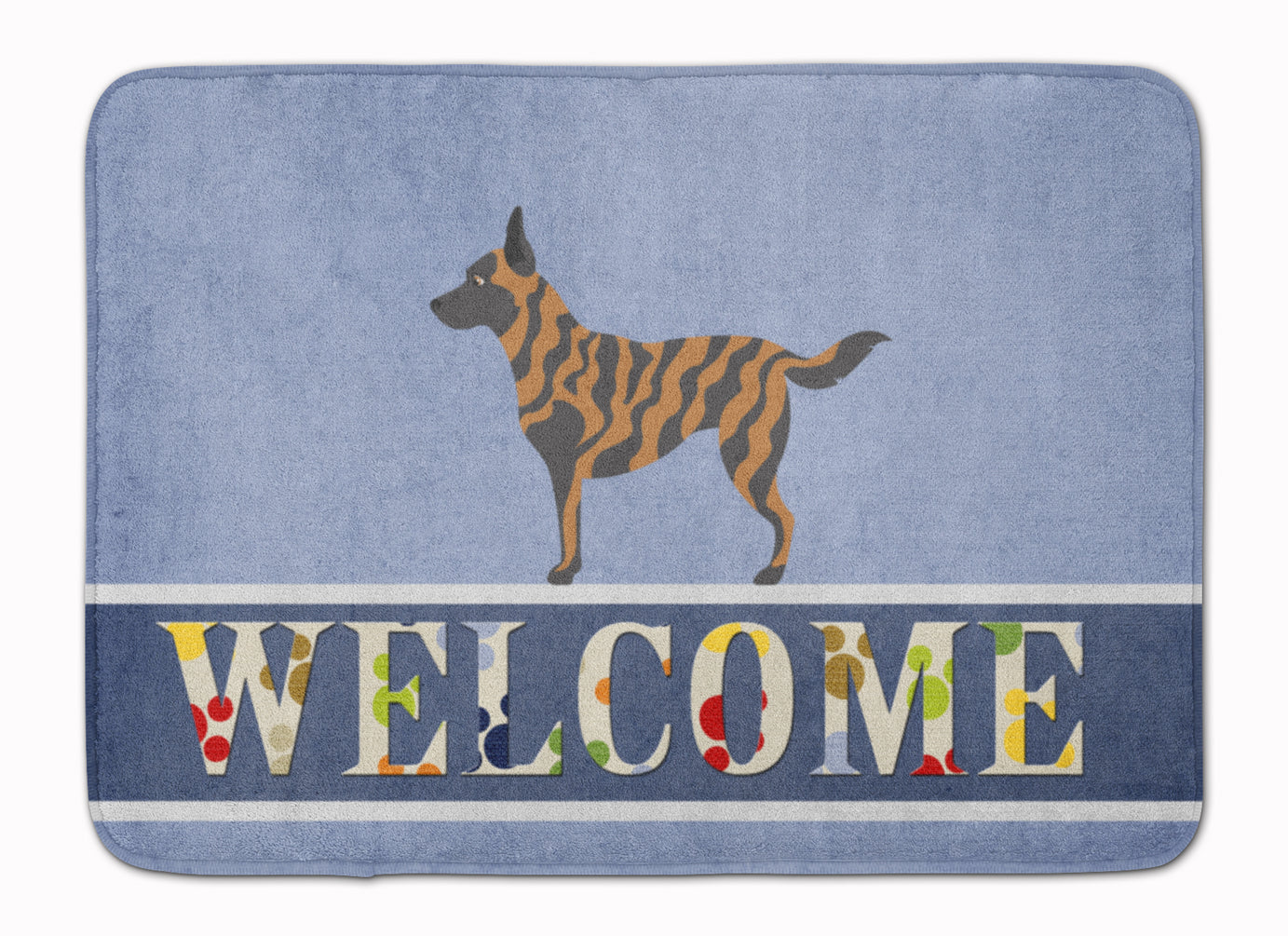 Dutch Shepherd Welcome Machine Washable Memory Foam Mat BB8300RUG - the-store.com