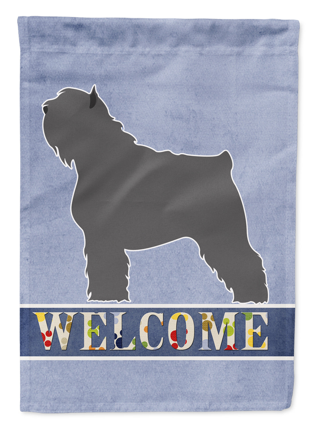 Bouvier des Flandres Welcome Flag Garden Size BB8302GF  the-store.com.