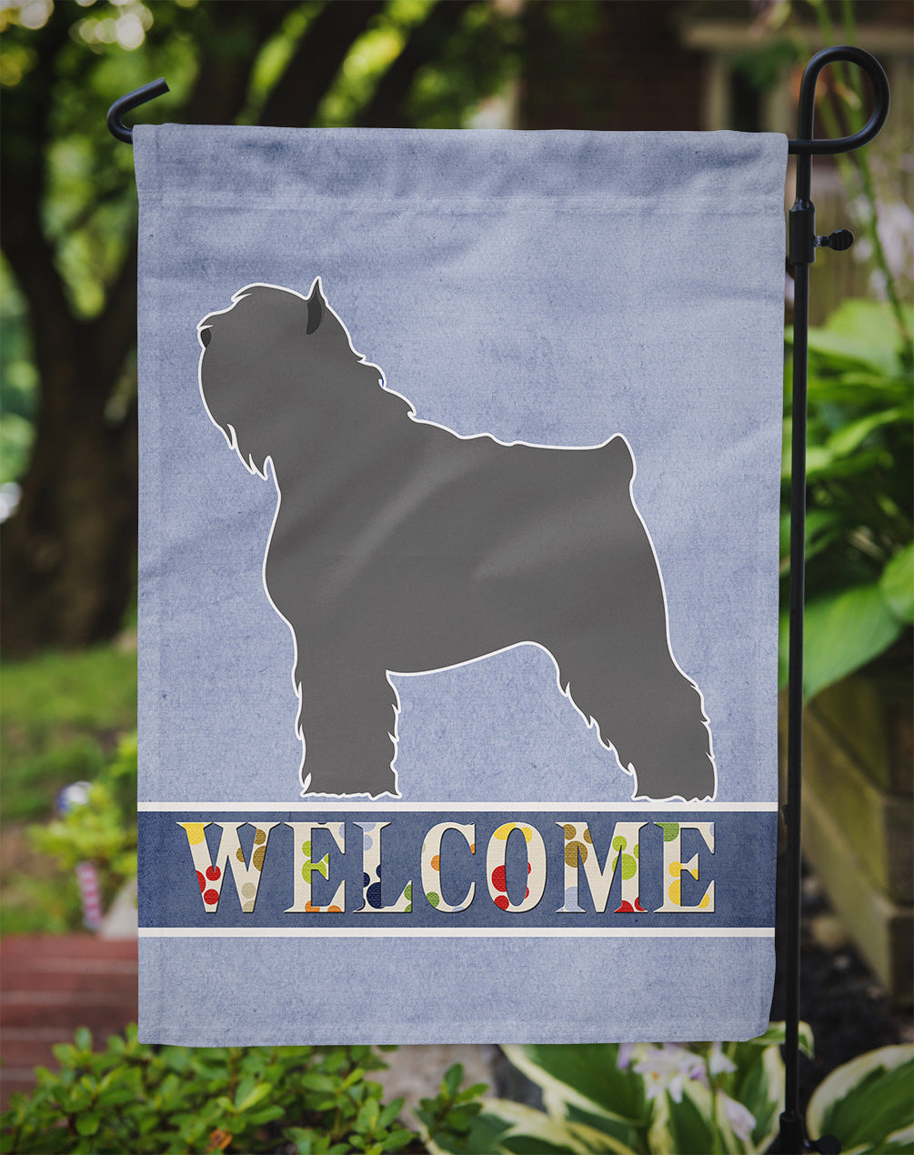 Bouvier des Flandres Welcome Flag Garden Size BB8302GF  the-store.com.