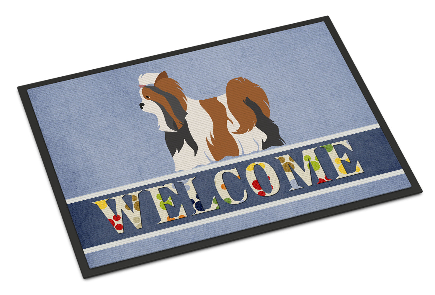 Biewer Terrier Welcome Indoor or Outdoor Mat 18x27 BB8308MAT - the-store.com