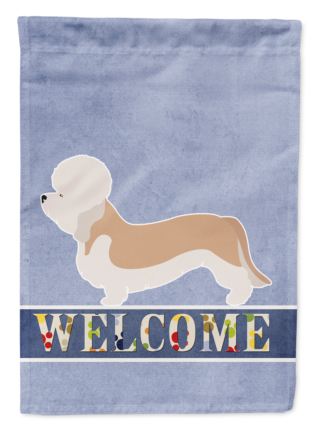 Dandie Dinmont Terrier Welcome Flag Garden Size BB8312GF  the-store.com.