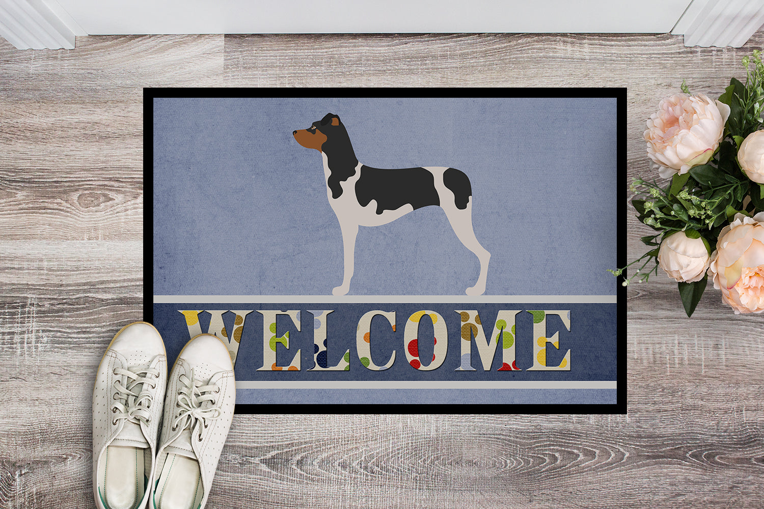 Brazilian Terrier Welcome Indoor or Outdoor Mat 18x27 BB8315MAT - the-store.com