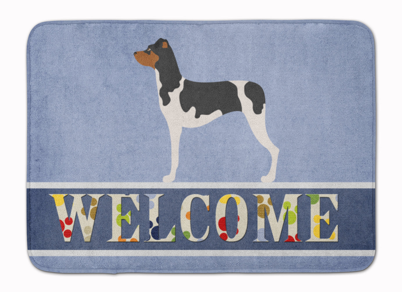 Brazilian Terrier Welcome Machine Washable Memory Foam Mat BB8315RUG - the-store.com