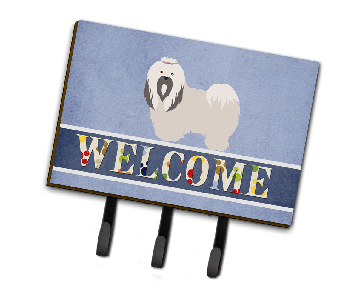 Lhasa Apso Welcome Leash or Key Holder BB8319TH68  the-store.com.