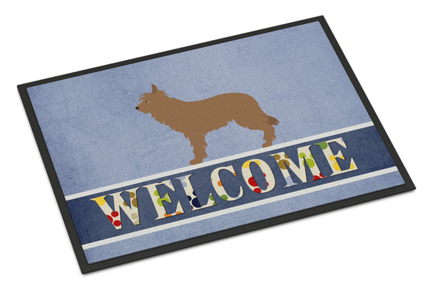 Berger Picard Welcome Indoor or Outdoor Mat 24x36 BB8321JMAT by Caroline's Treasures