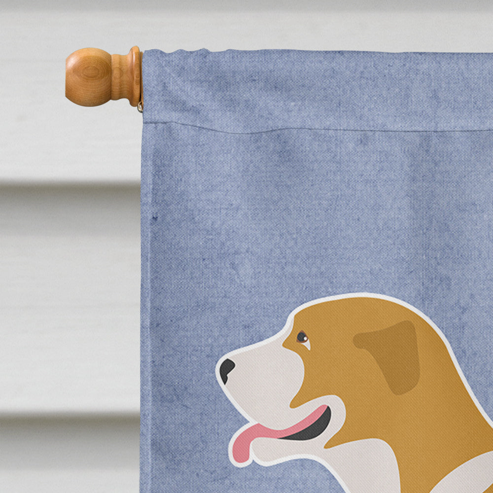 Belgium Mastiff Welcome Flag Canvas House Size BB8327CHF  the-store.com.