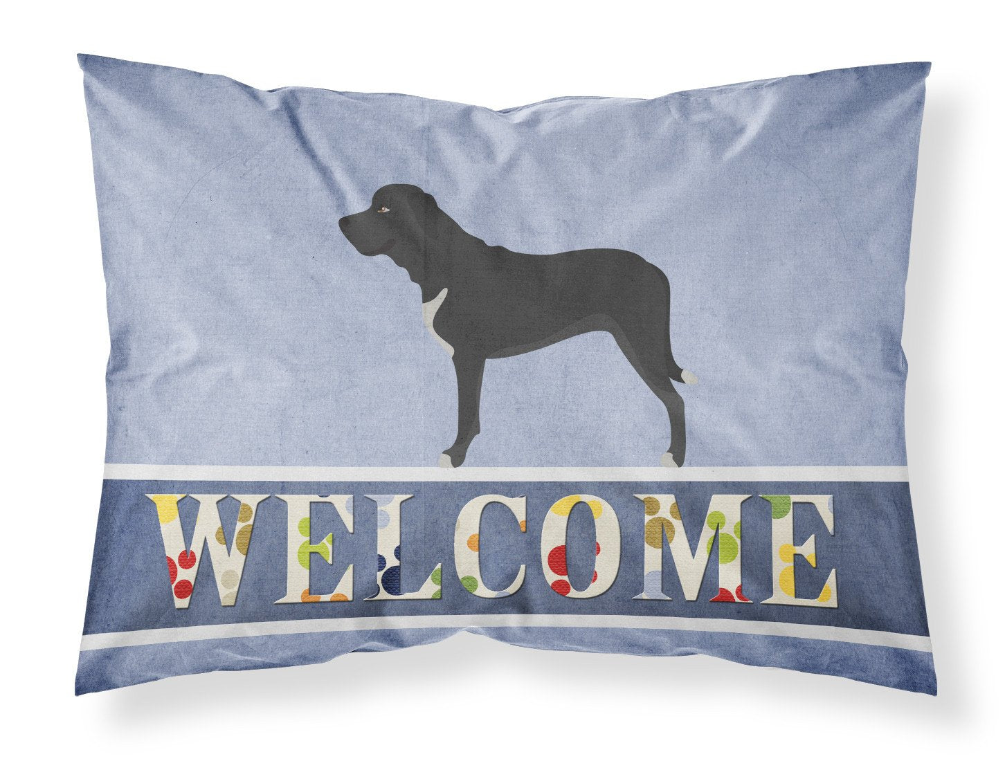 Broholmer Danish Mastiff Fabric Standard Pillowcase BB8328PILLOWCASE by Caroline's Treasures