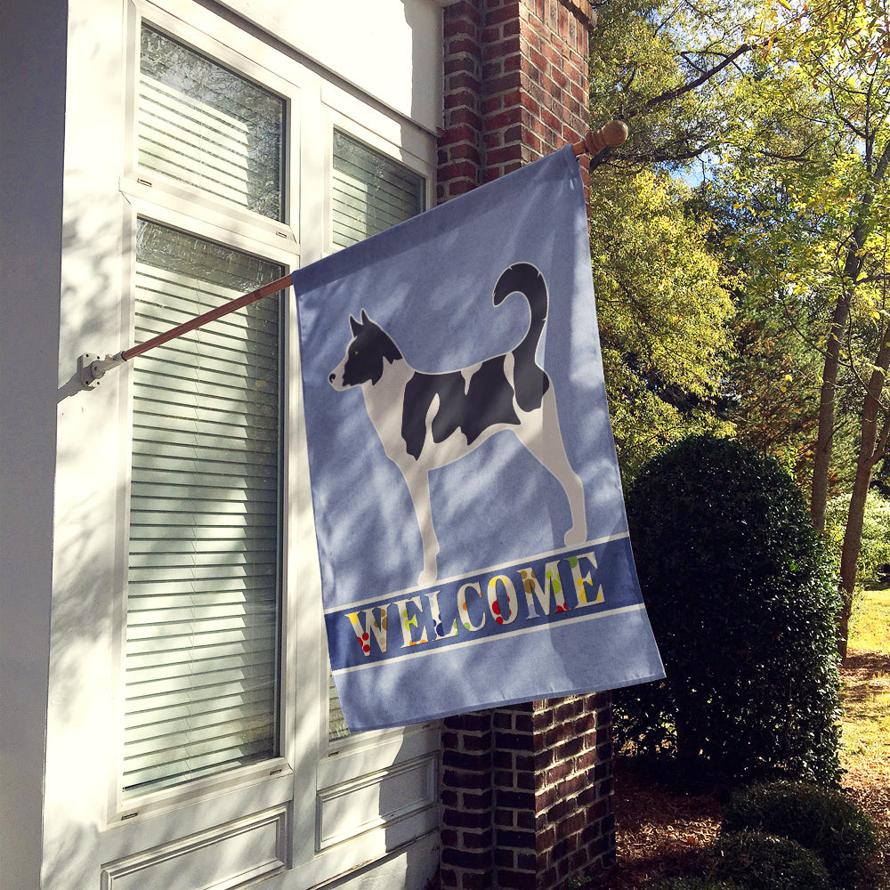 Canaan Dog Welcome Flag Canvas House Size BB8329CHF  the-store.com.