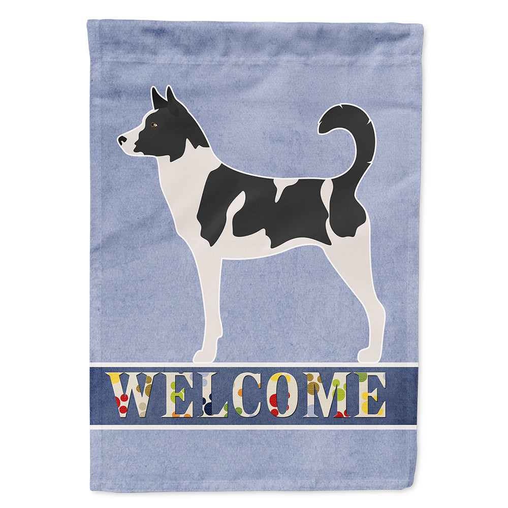 Canaan Dog Welcome Flag Canvas House Size BB8329CHF  the-store.com.