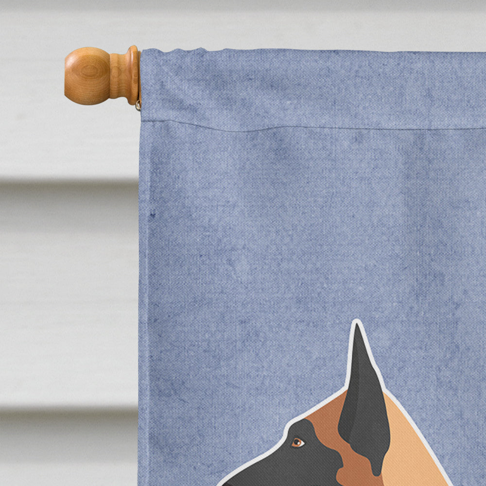 Malinois Belgian Shepherd  Flag Canvas House Size BB8332CHF  the-store.com.