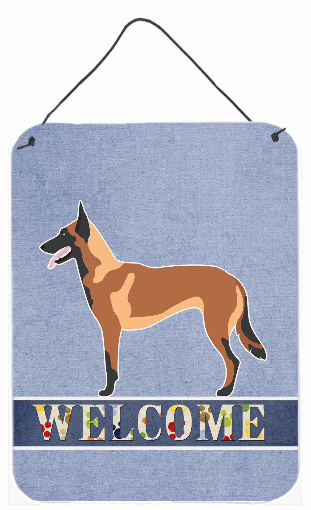 Malinois Belgian Shepherd  Wall or Door Hanging Prints BB8332DS1216 by Caroline's Treasures