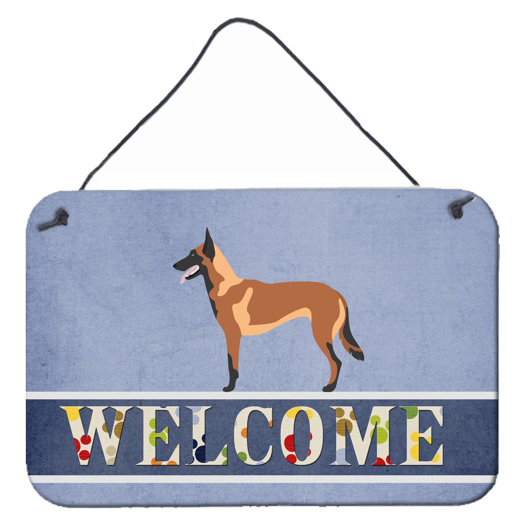 Malinois Belgian Shepherd  Wall or Door Hanging Prints BB8332DS812 by Caroline's Treasures