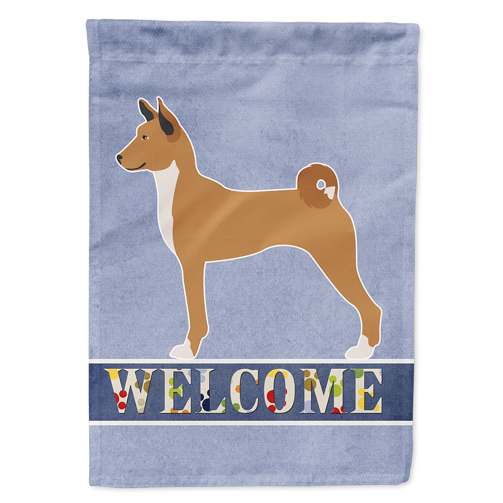 Telomian Welcome Flag Canvas House Size BB8333CHF  the-store.com.