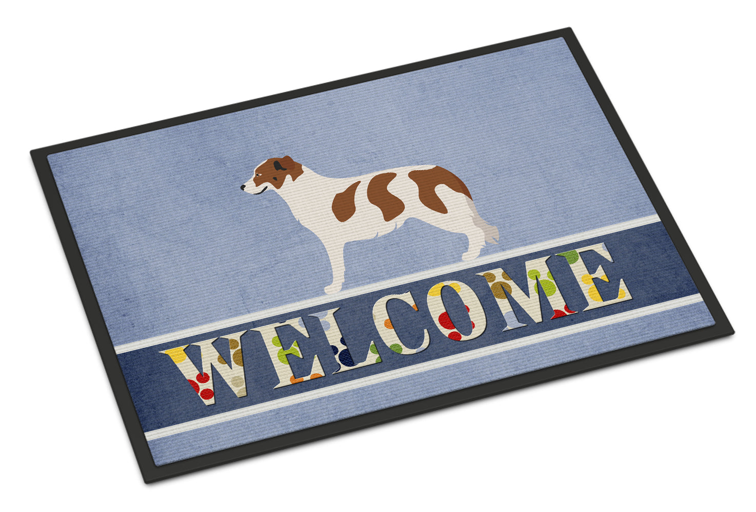 Aidi Atlas Mountain Dog Indoor or Outdoor Mat 18x27 BB8334MAT - the-store.com