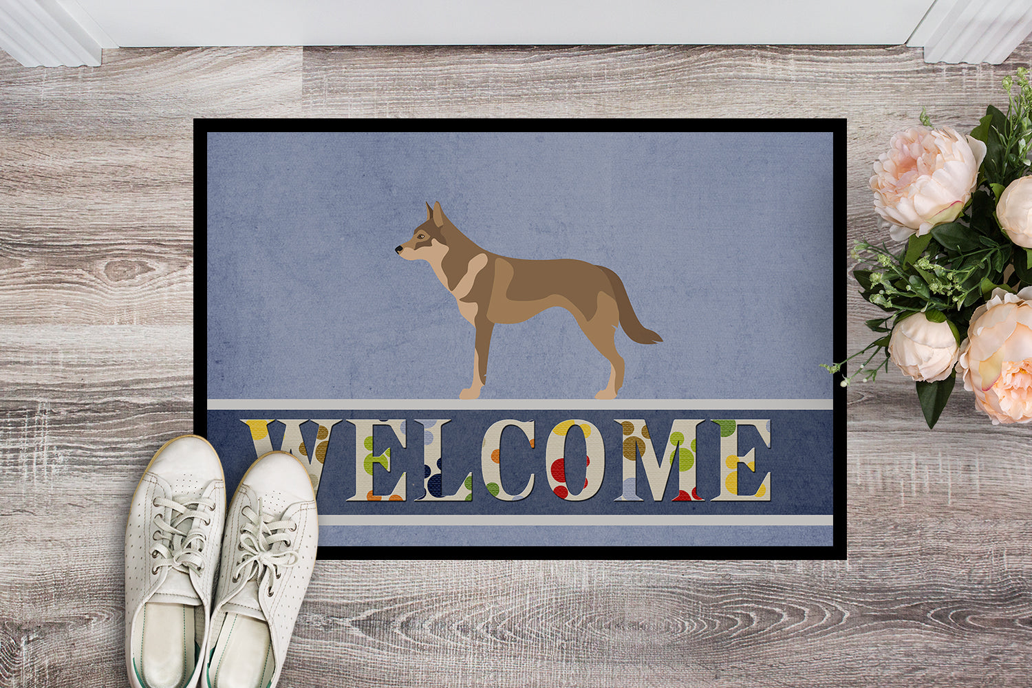 Czechoslovakian Wolfdog Indoor or Outdoor Mat 18x27 BB8335MAT - the-store.com