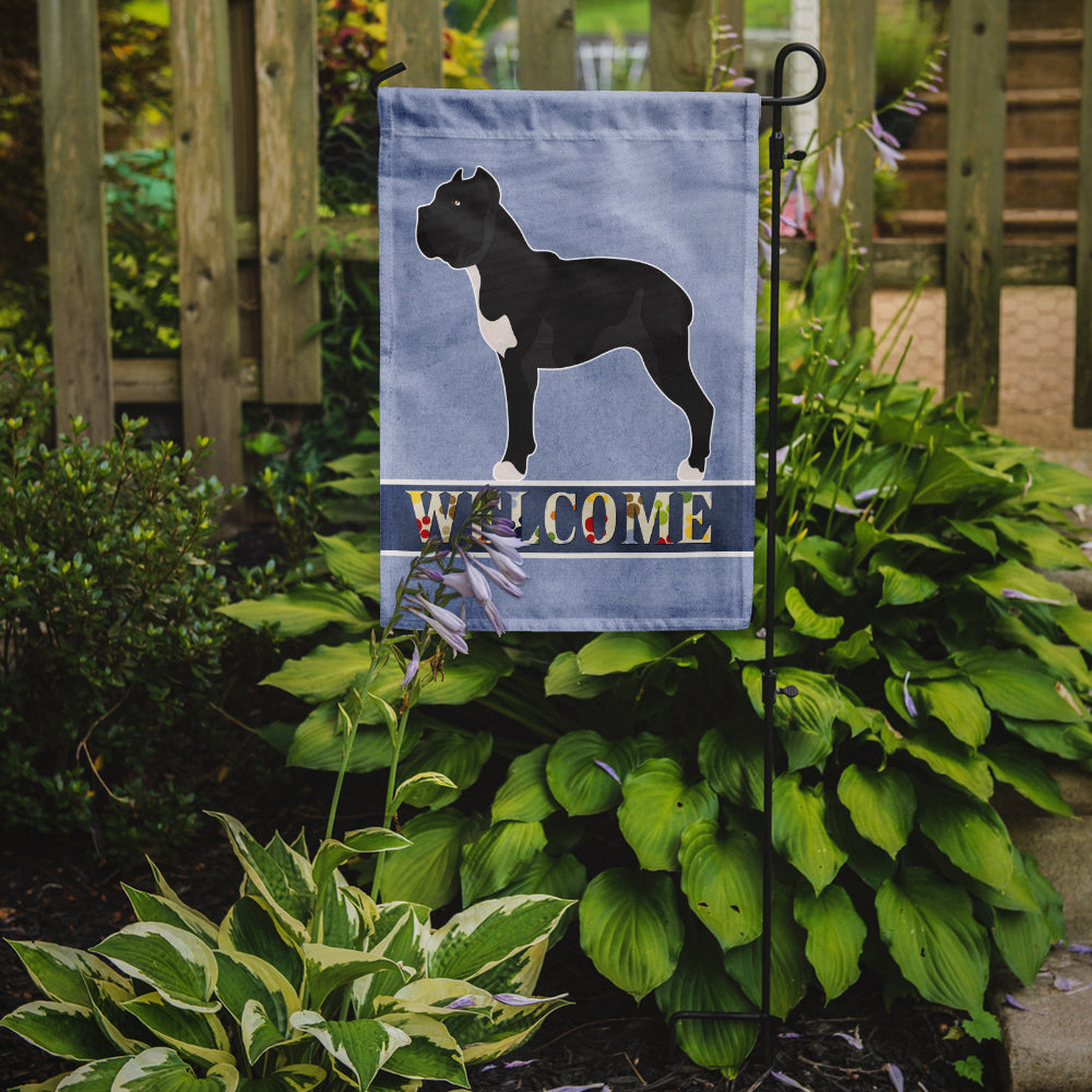 Cane Corso Welcome Flag Garden Size BB8345GF  the-store.com.