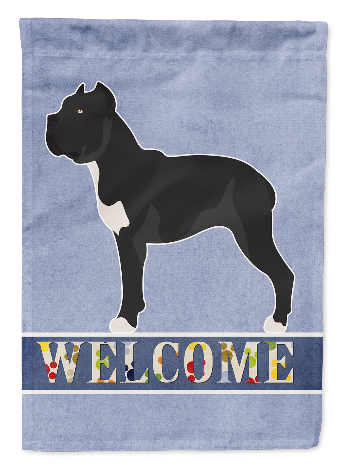 Cane Corso Welcome Flag Garden Size BB8345GF  the-store.com.