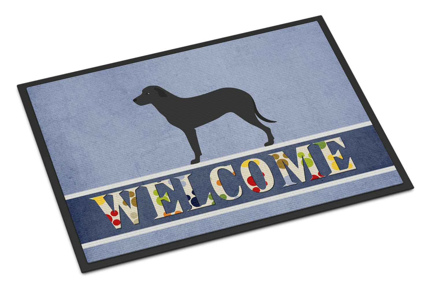 Majorca Shepherd Dog Indoor or Outdoor Mat 18x27 BB8346MAT - the-store.com