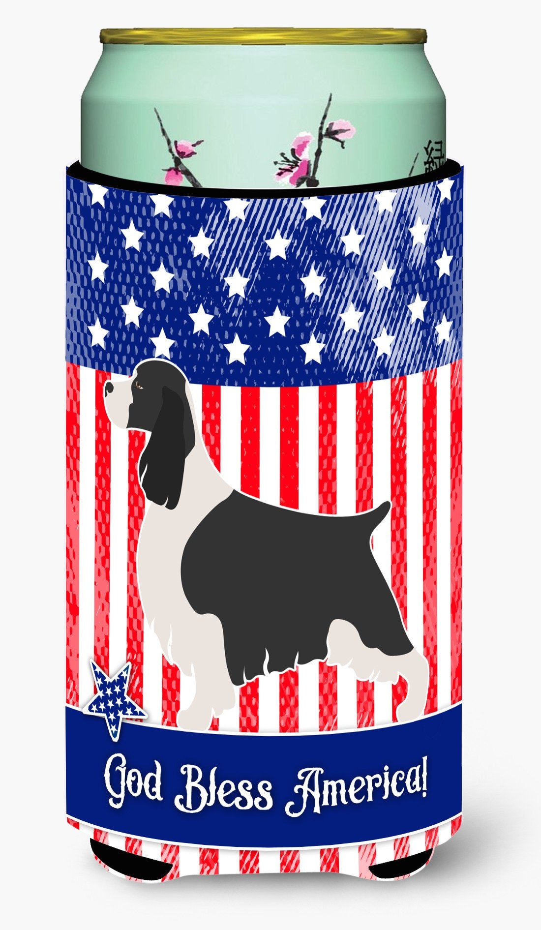 English Springer Spaniel American Tall Boy Beverage Insulator Hugger BB8354TBC by Caroline's Treasures