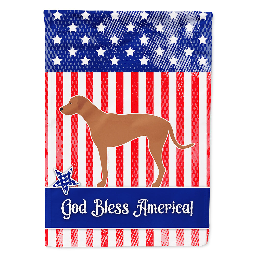 Rhodesian Ridgeback American Flag Canvas House Size BB8358CHF  the-store.com.