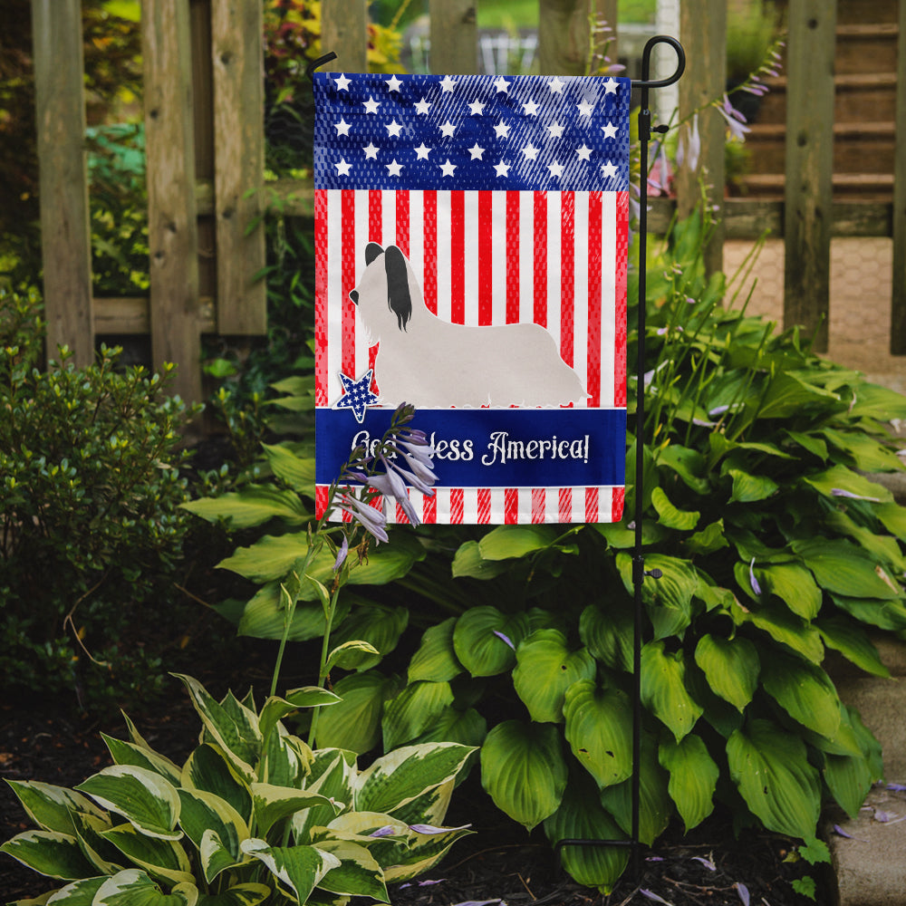 Skye Terrier American Flag Garden Size BB8359GF  the-store.com.