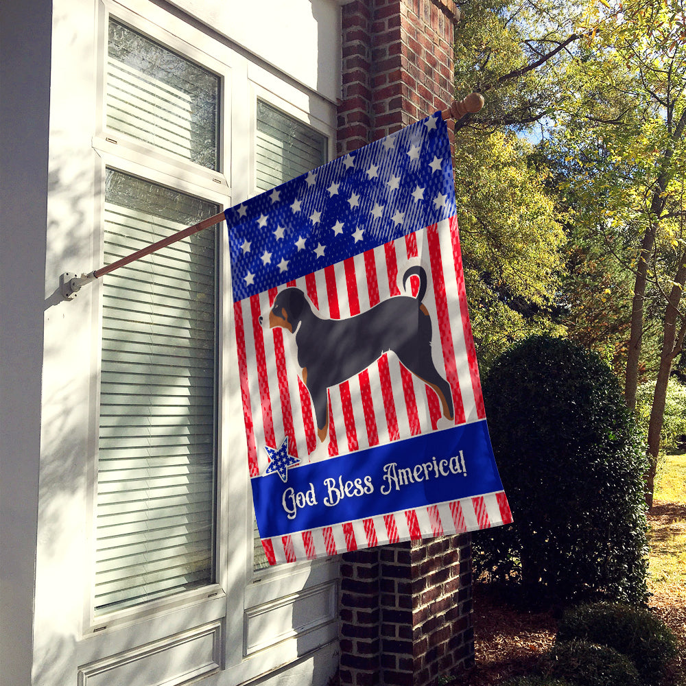 Appenzeller Sennenhund American Flag Canvas House Size BB8369CHF  the-store.com.